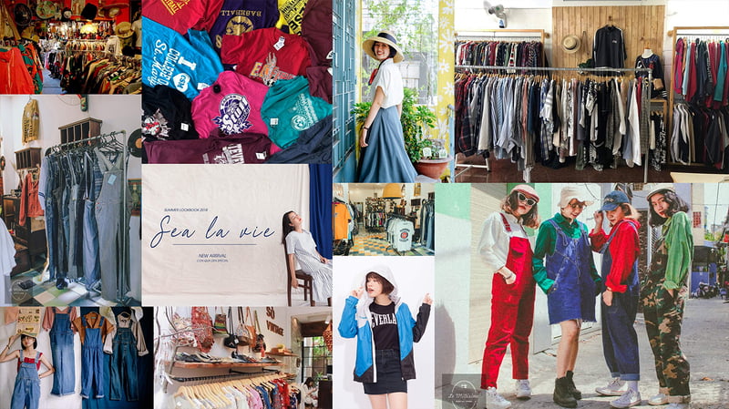 Danh sách 10 shop quần áo secondhand rẻ, đẹp