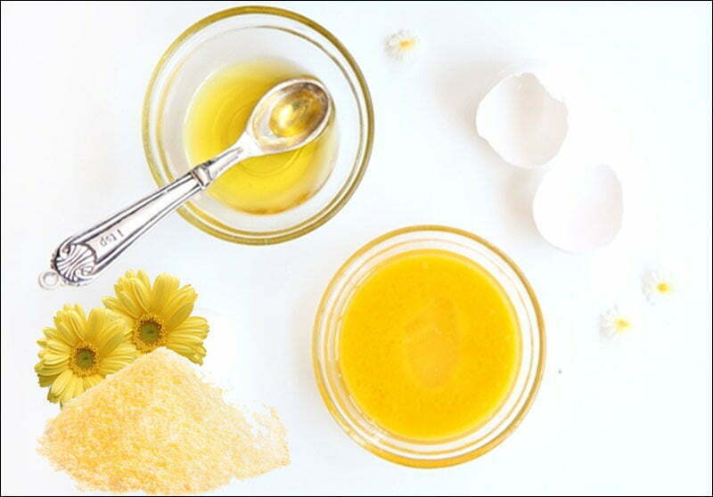 Đắp mặt nạ hoa cúc