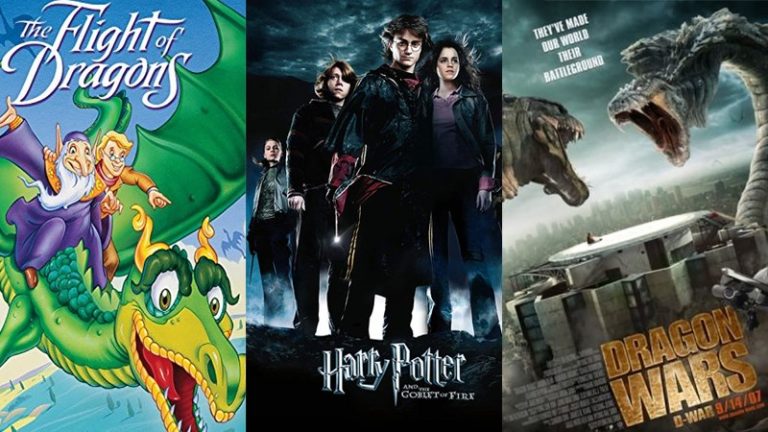 top 20 bộ phim về loài rồng