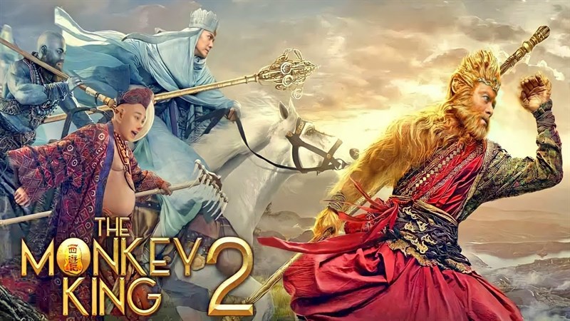 Poster phim Tây Du Ký 2: Tôn Ngộ Không Ba Lần Đánh Bạch Cốt Tinh - The Monkey King 2