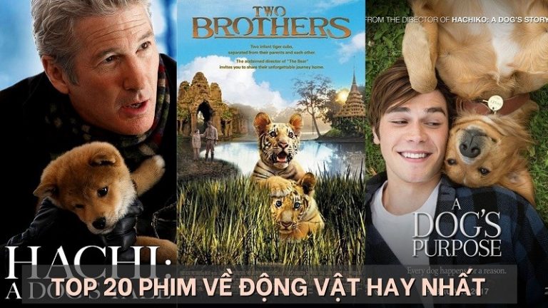 top 20 phim về động vật