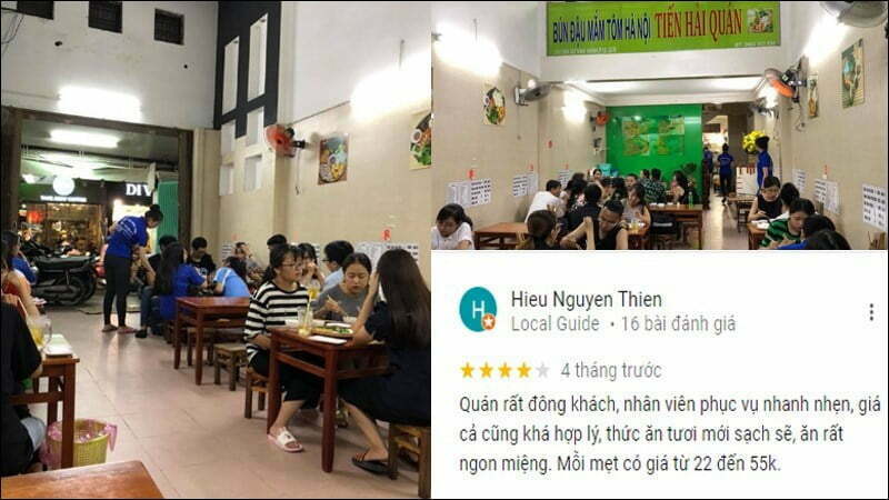 Quán Bún Đậu Tiến Hải