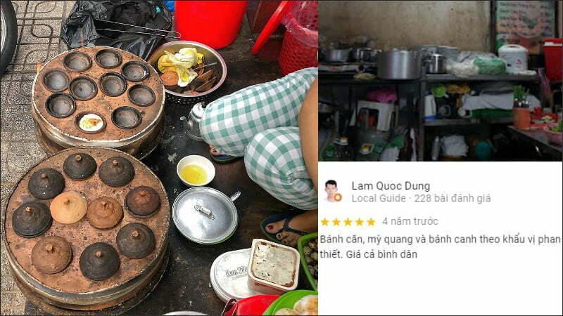Quán Bánh Căn Phan Thiết