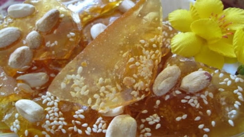 Kẹo gương đậu phộng