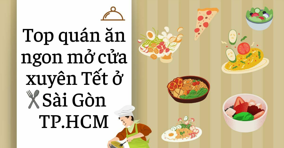 Quán ăn mở xuyên tết