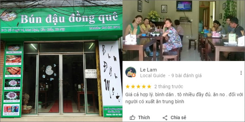 Quán Bún Đậu Đồng Quê