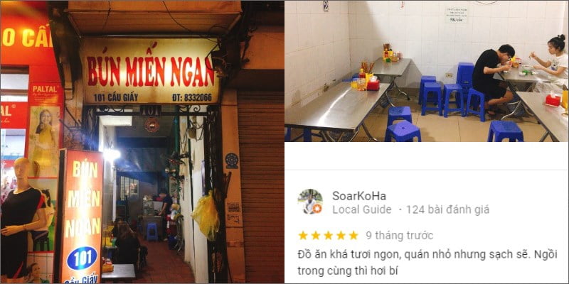 Quán Bún Miến Ngan
