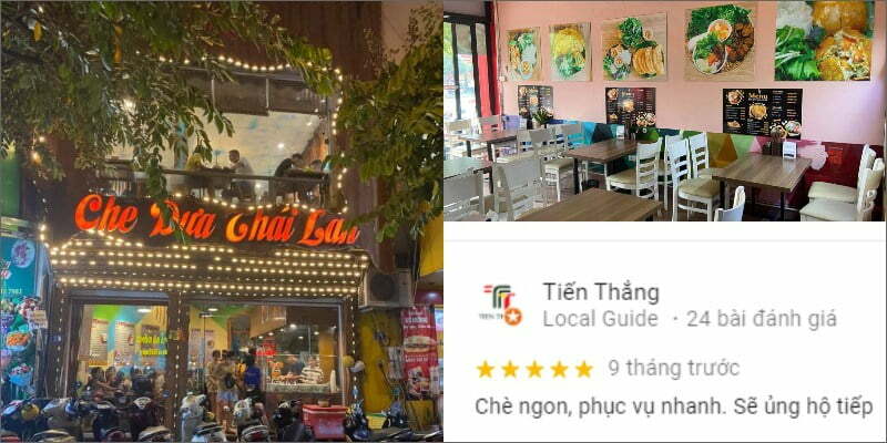 Quán Chè Dừa Thái Lan