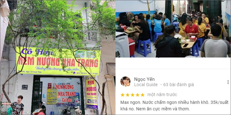 Quán Nem Nướng Nha Trang