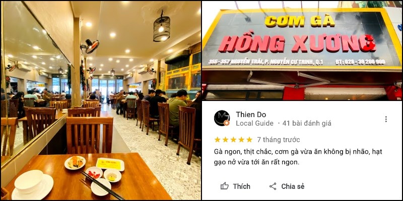 Quán Cơm Gà Hồng Xương