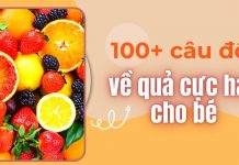 100+ câu đố về quả cực hay cho bé rèn luyện tư duy