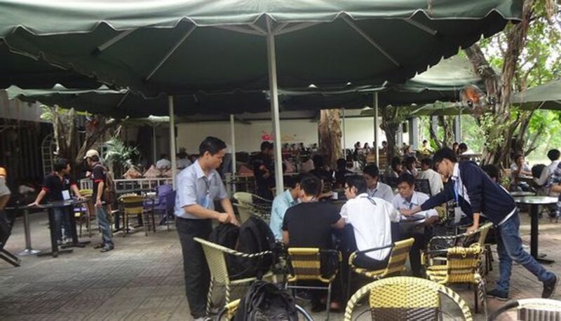 Địa điểm mở quán cafe bóng đá phù hợp