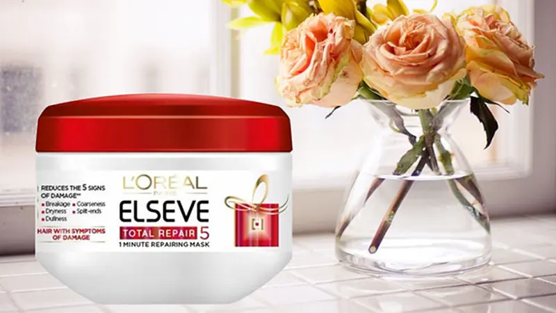 Kem ủ tóc L'oreal Paris Elseve Total Repair 5