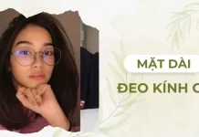 mặt dài đeo kính gì