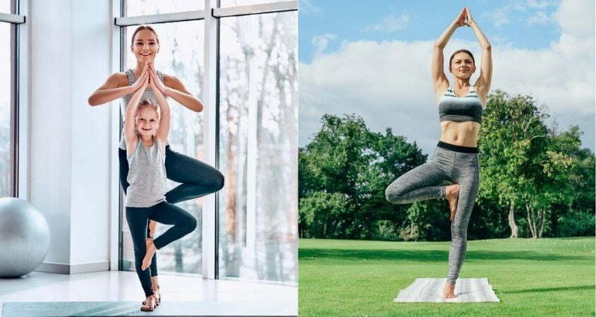 Tư thế cái cây – Tree Pose