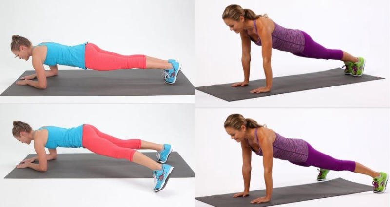 Plank nhảy