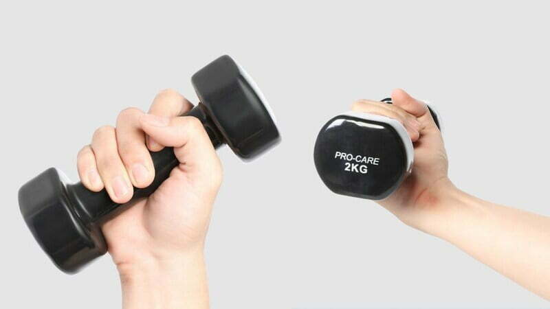 Một số lưu ý khi tập Tạ Tay Procare Sắt Bọc Nhựa 2 Kg