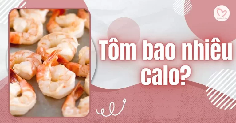 tôm bao nhiêu calo