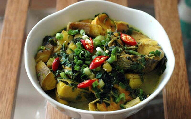 Xáo chuối Lâm Thao
