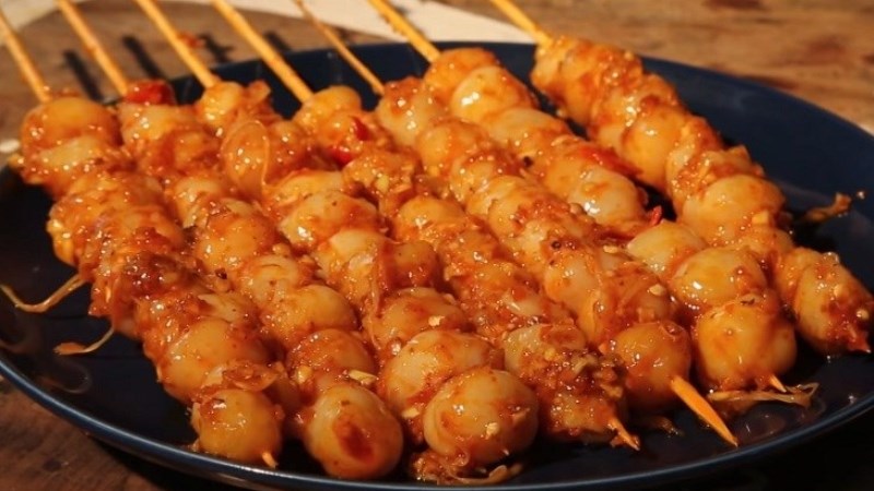 Răng mực nướng