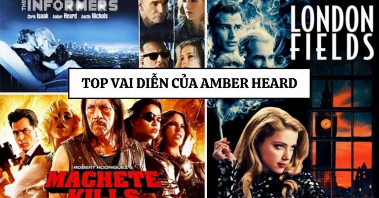 Amber Heard và Top 6 vai diễn bỏng mắt của “Công chúa đại dương"