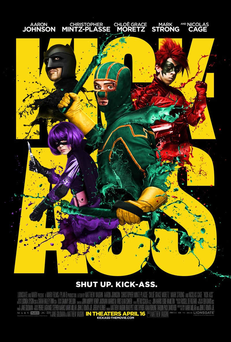 Poster phim Siêu Anh Hùng - Kick-Ass