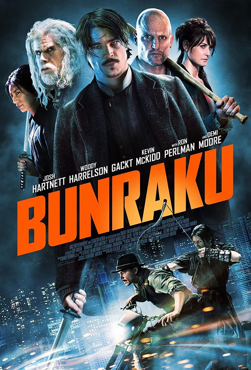 Poster phim Chàng cao bồi và Samurai - Bunraku