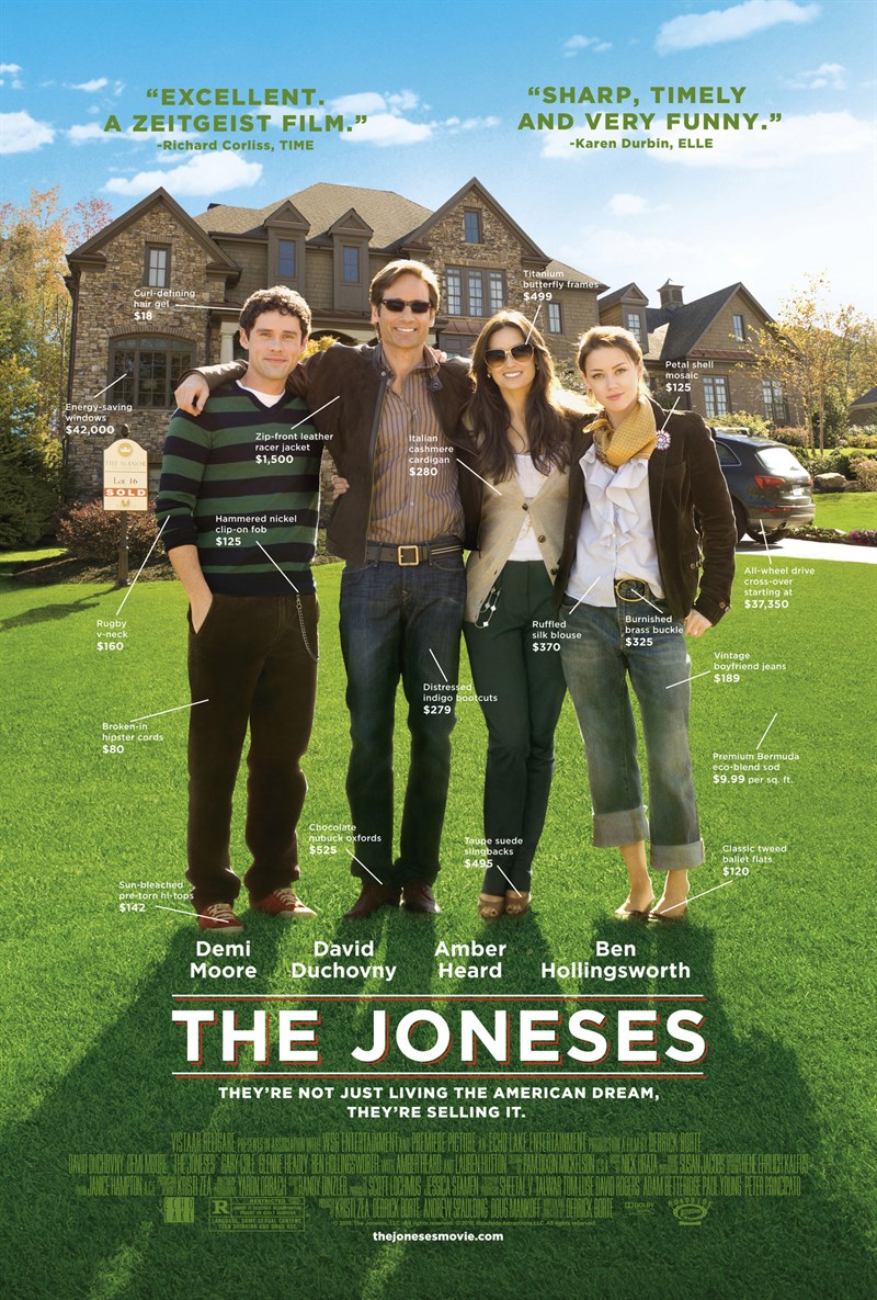 Poster phim Gia đình Joneses - The Joneses