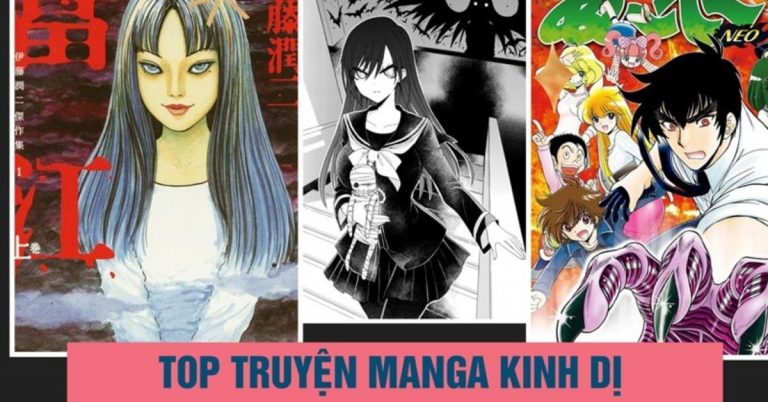 Top 20 bộ truyện manga kinh dị hay, thách thức sự can đảm của bạn