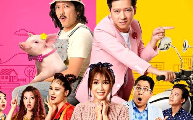 Hình ảnh các nhân vật trên poster của bộ phim