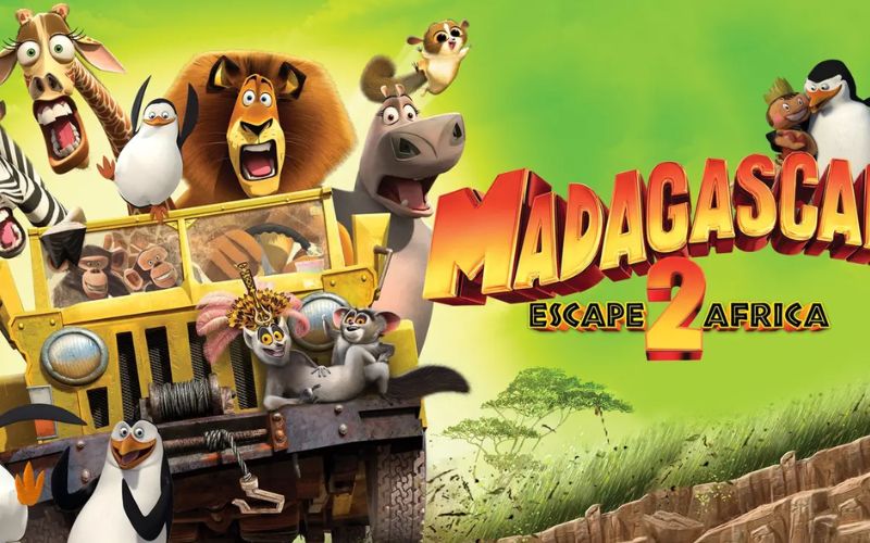 Nhân vật trong bộ phim "Madagascar: Escape 2 Africa"