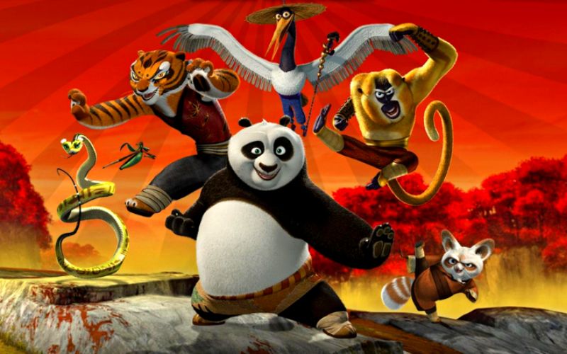 Gấu trúc Kung Fu cùng những người bạn của mình