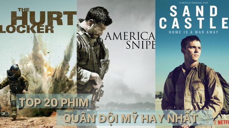 top 20 phim quân đội mỹ