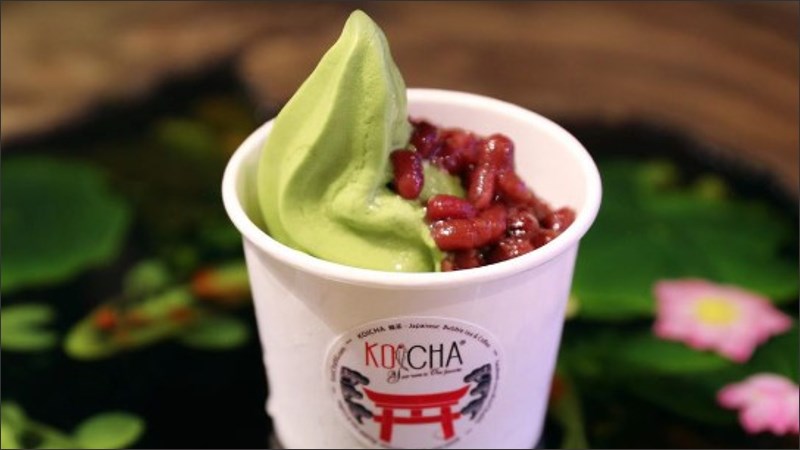 KOICHA có nhiều cùng loại topping thú vị như đậu đỏ, đậu Azuki,...