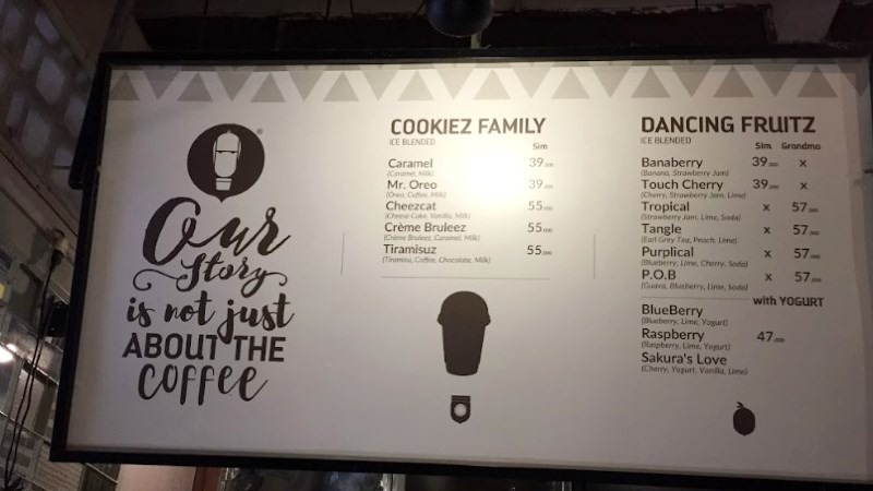 Menu Caztus