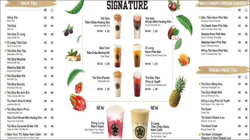 Menu ToCoToCo