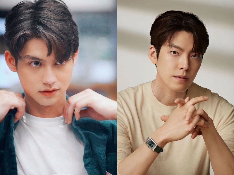 Kiểu tóc uốn 6 phần 4 cho nam