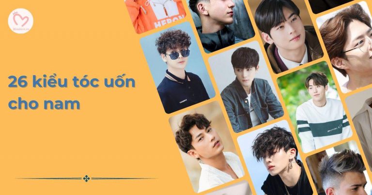 26 kiểu tóc uốn cho nam
