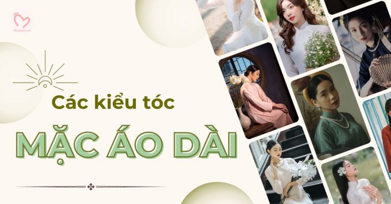 25+ kiểu tóc mặc áo dài truyền thống đẹp, hot trend hiện nay