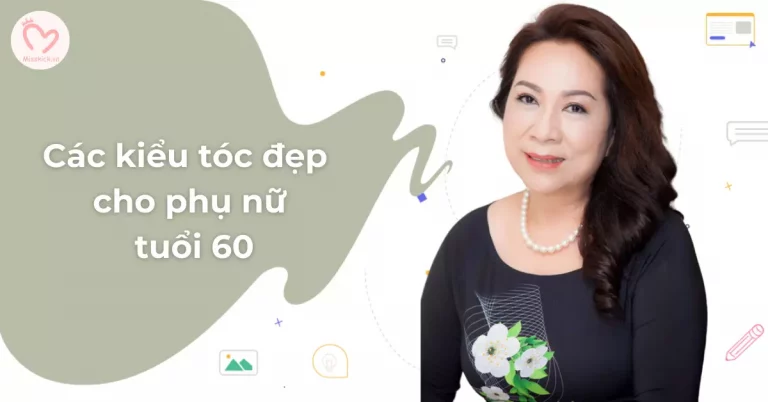 kiểu tóc đẹp cho phụ nữ tuổi 60