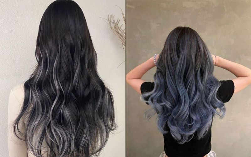Tóc đen ombre