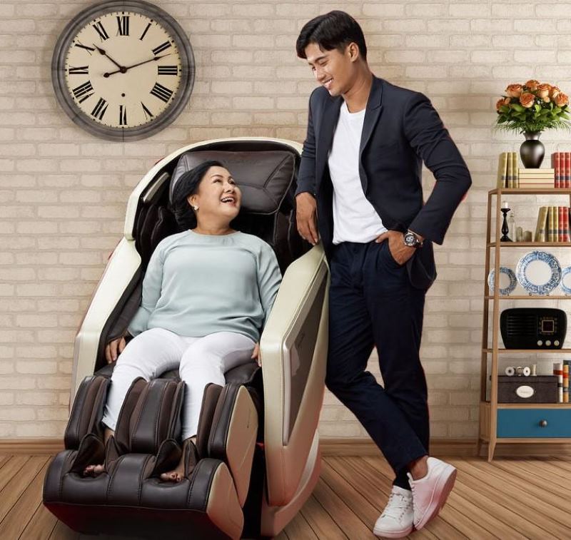 Máy massage là món quà tặng mẹ thiết thực