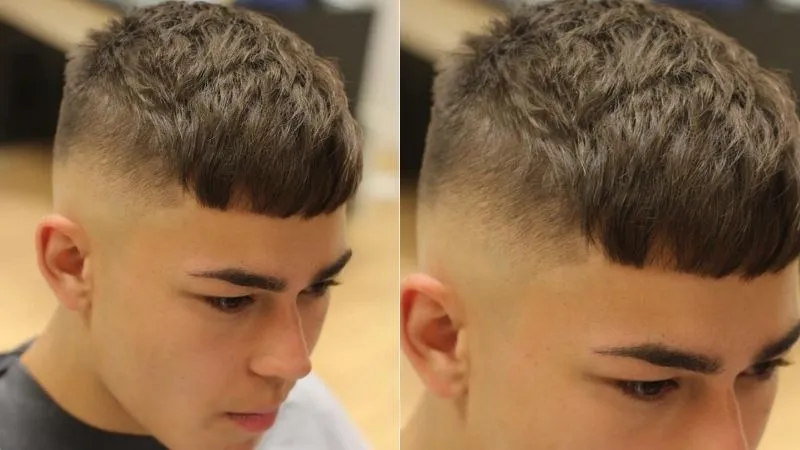 Kiểu tóc Flattop Buzz Cut cũng khá phổ biến với nam giới thiện nay