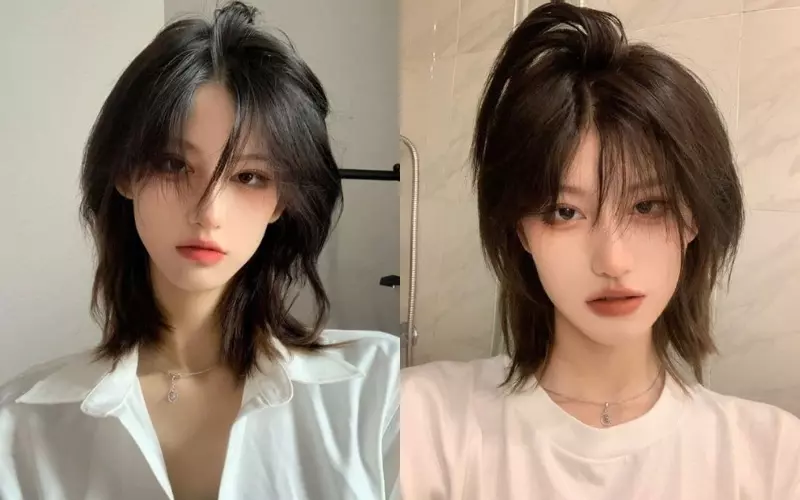 Kiểu tóc này thường sẽ có độ dài ngang tầm đến cổ và mang đến cho các nàng một vẻ ngoài thanh lịch