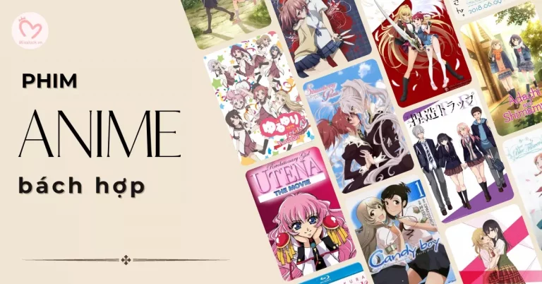 Top phim anime bách hợp - yuri lãng mạn hay nhất, nên xem ngay