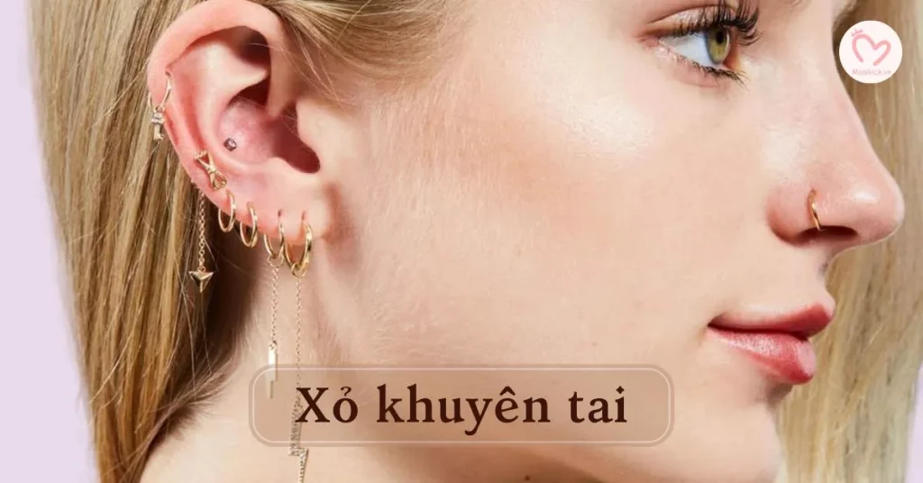 Gợi ý 18 vị trí xỏ khuyên tai cực ngầu và đẹp cho nam, nữ