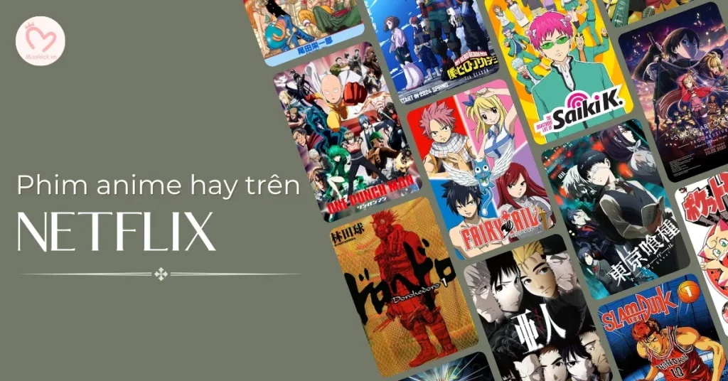 Phim anime hay trên Netflix