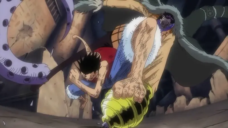 Crocodile vs Luffy