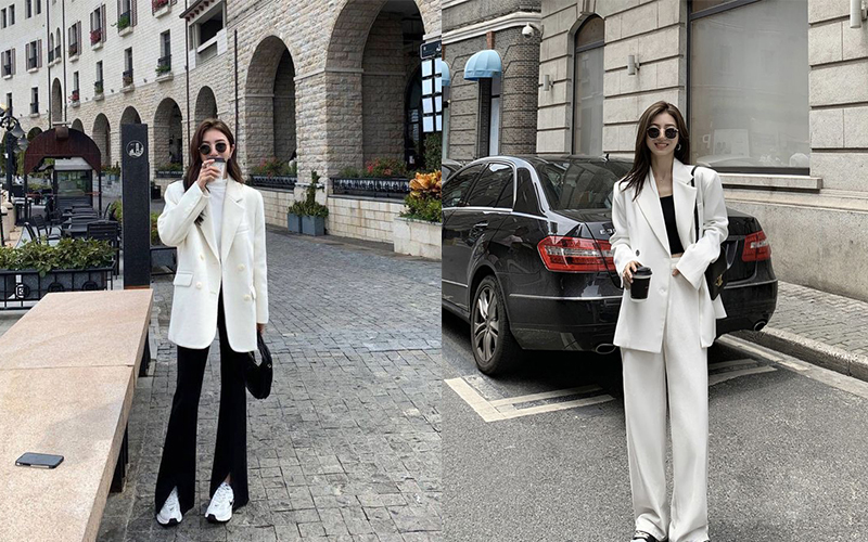 Blazer thiết kế dáng rộng