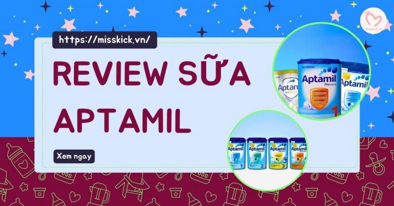 Review sữa Aptamil Úc, Anh, Đức cho trẻ từ 0 - 3 tuổi chi tiết nhất